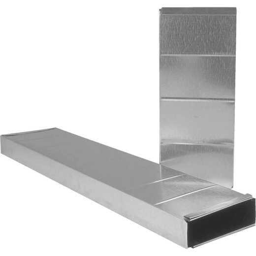 Imperial 30 Ga. 3-1/4 In. x 10 In. x 60 In. Galvanized Stack Duct