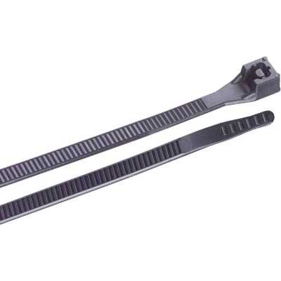 Gardner Bender 6 In. x 0.13 In. Black Nylon Ultra Violet Cable Tie (100-Pack)
