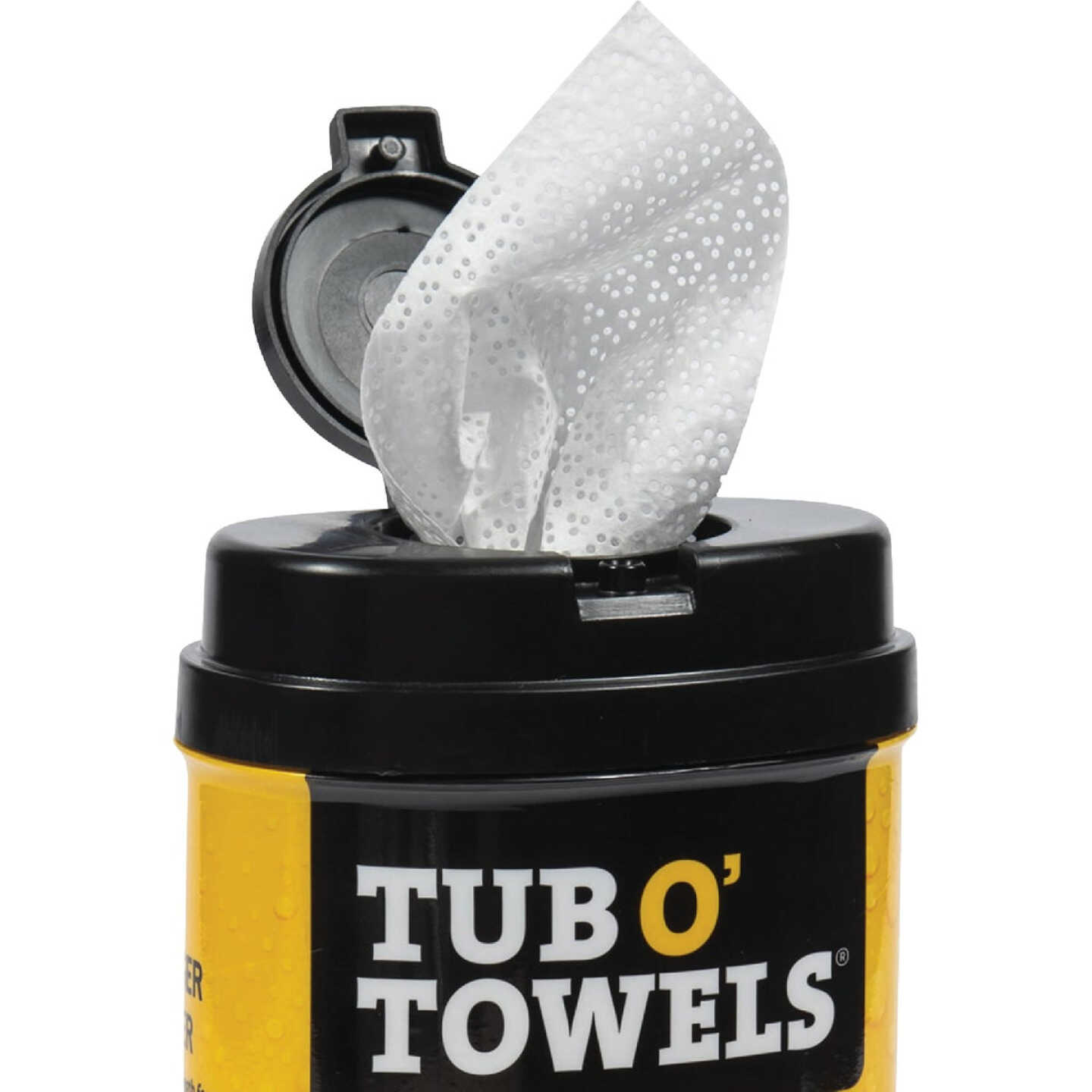 Tub O' Towels Heavy Duty Cycling Wipes, Individually Wrapped Cleaning Wipes for Biking and Cycling, 12-Pack