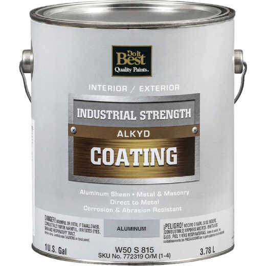 Do it Best Aluminum Alkyd Industrial Coating, 1 Gal.